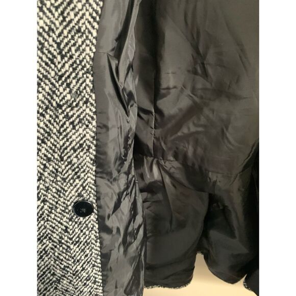 Aeropostale Tweed Like Double Breasted Coat - Picture 7 of 13